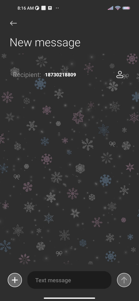 Pink Snowflake screenshot