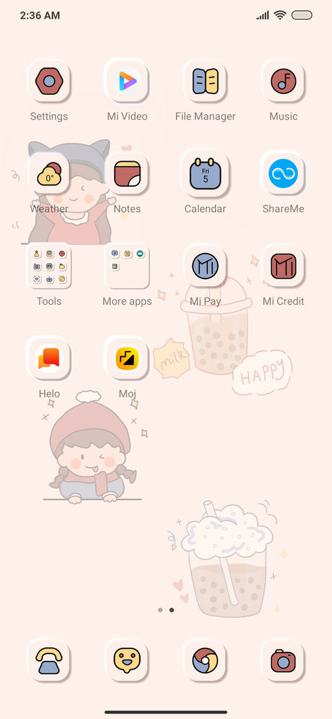 Girl Wish Widget screenshot