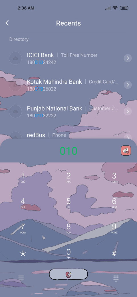 Ukiyo-e clouds screenshot