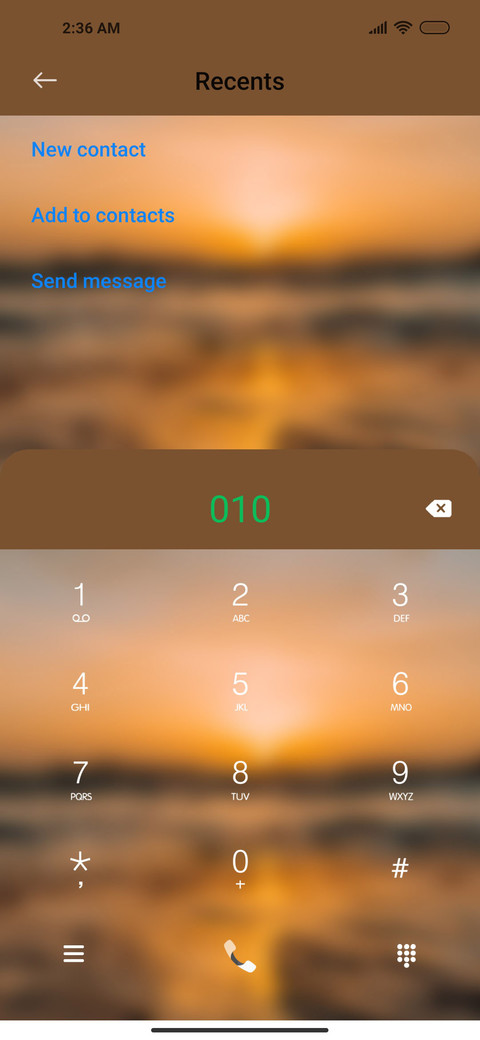 sunset screenshot