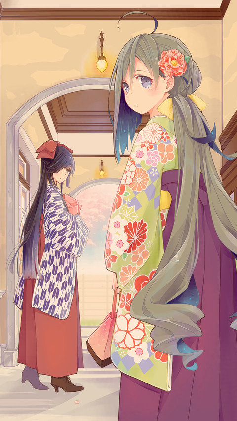 长发女孩 screenshot