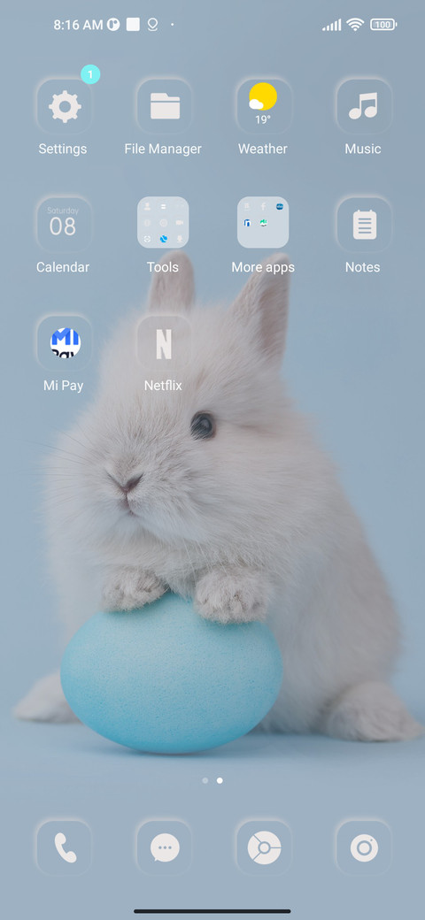 Cute rabbit screenshot