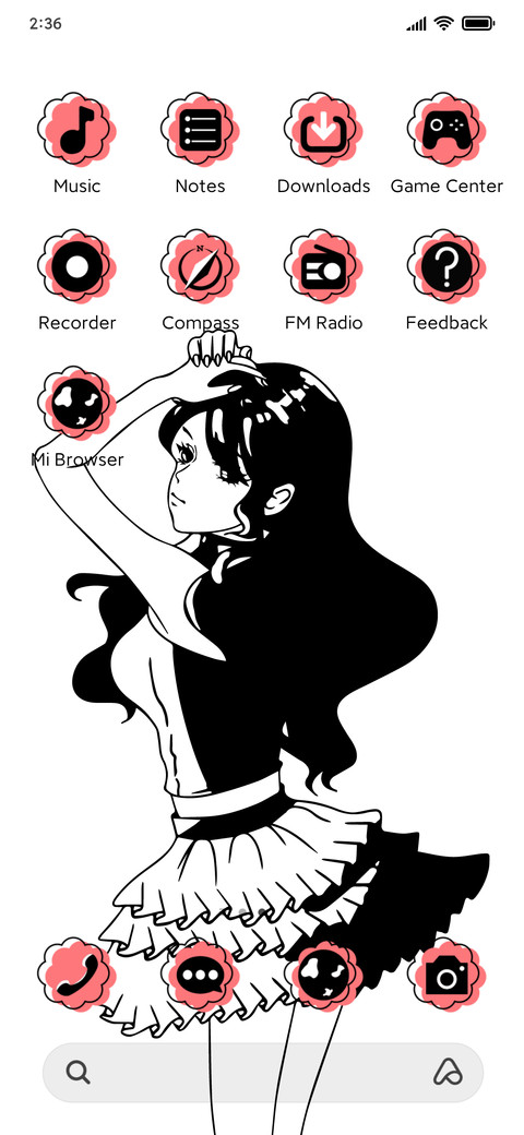Dancing girl screenshot