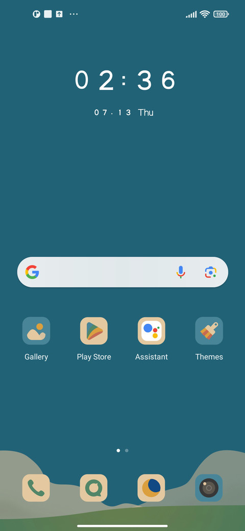 Simple retro color screenshot