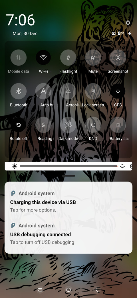 Tiger White screenshot