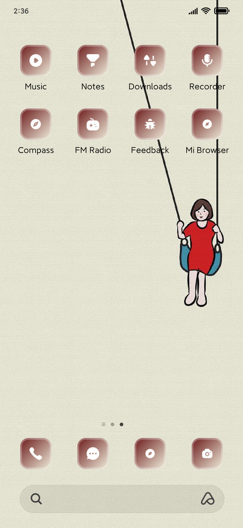 Swing screenshot