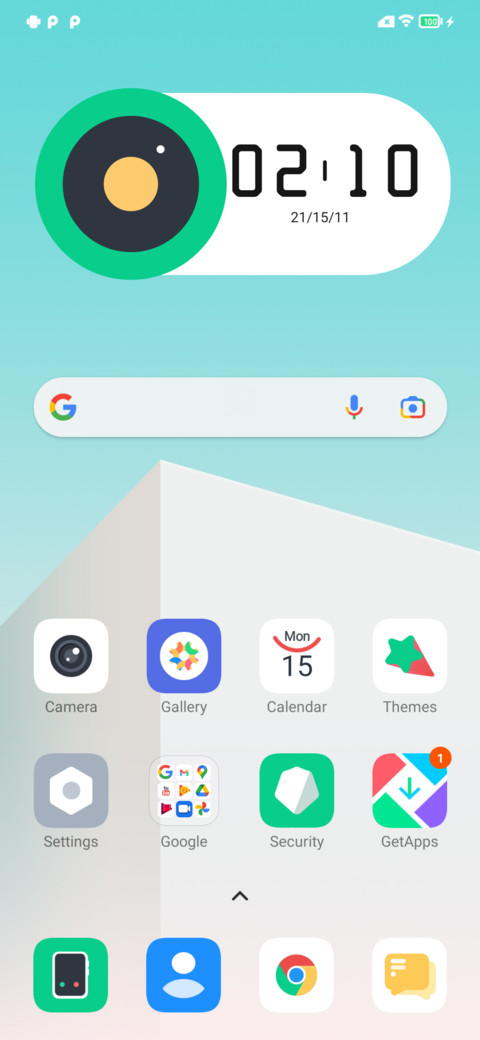 Live screenshot