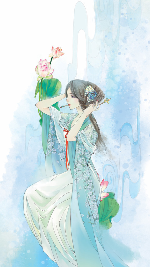 古风女子 screenshot