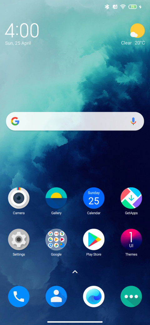 One Plus 8 screenshot