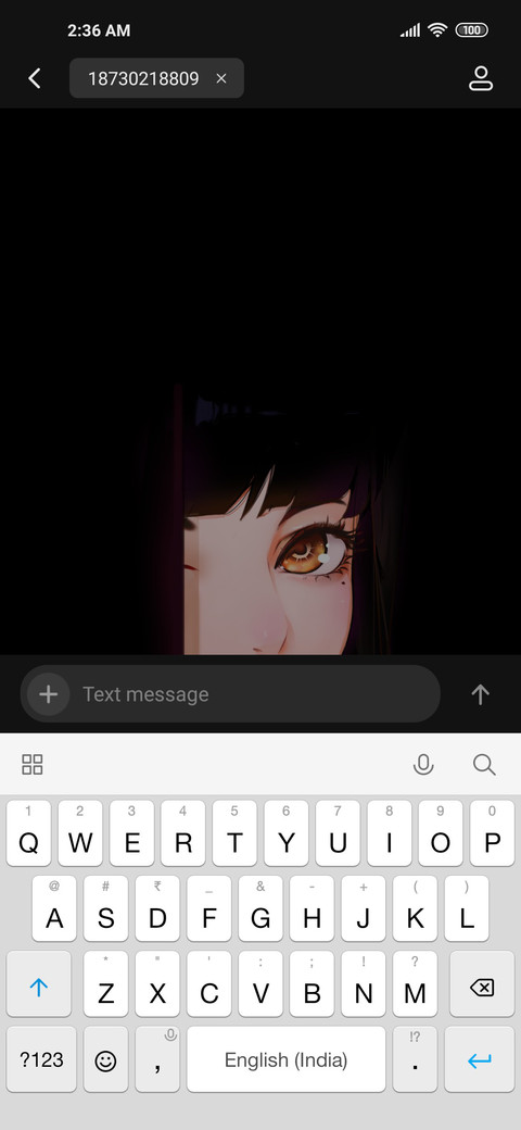Dynamic blinking screenshot