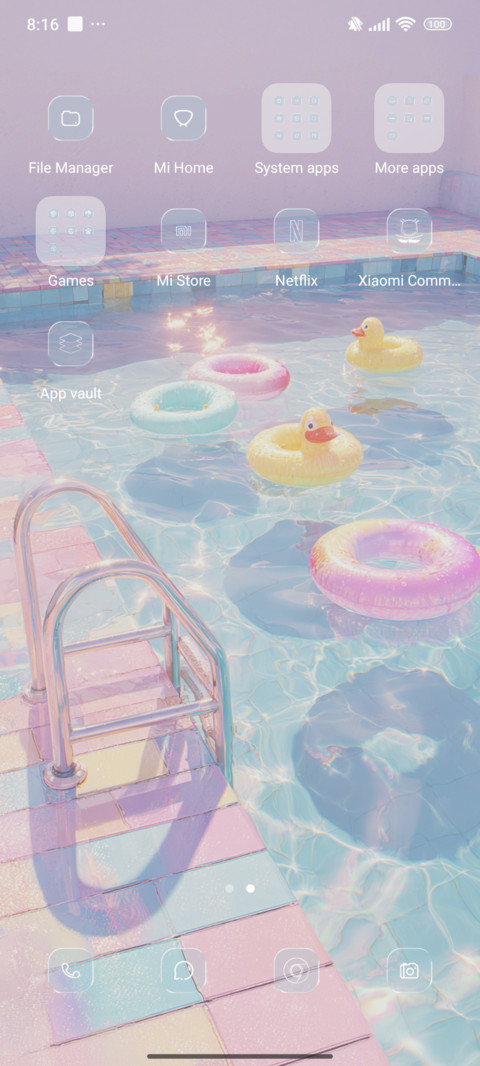 Pink pool screenshot