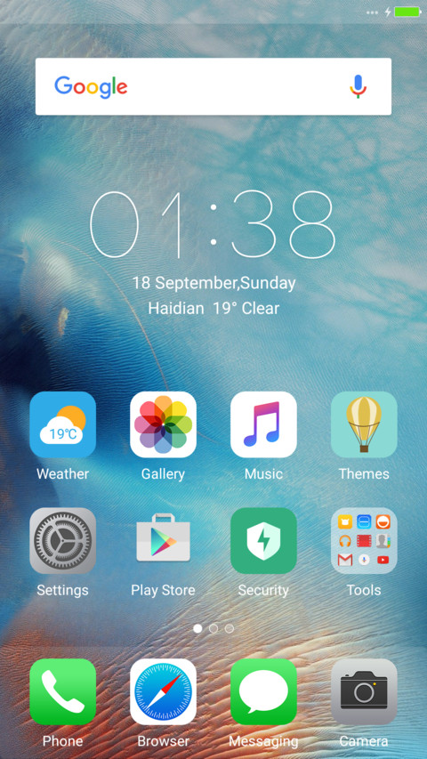 iPhone 7 screenshot