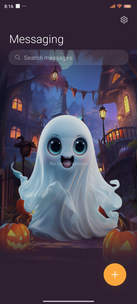 Halloween ghost screenshot