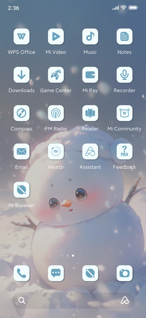 Cute Snowman screenshot
