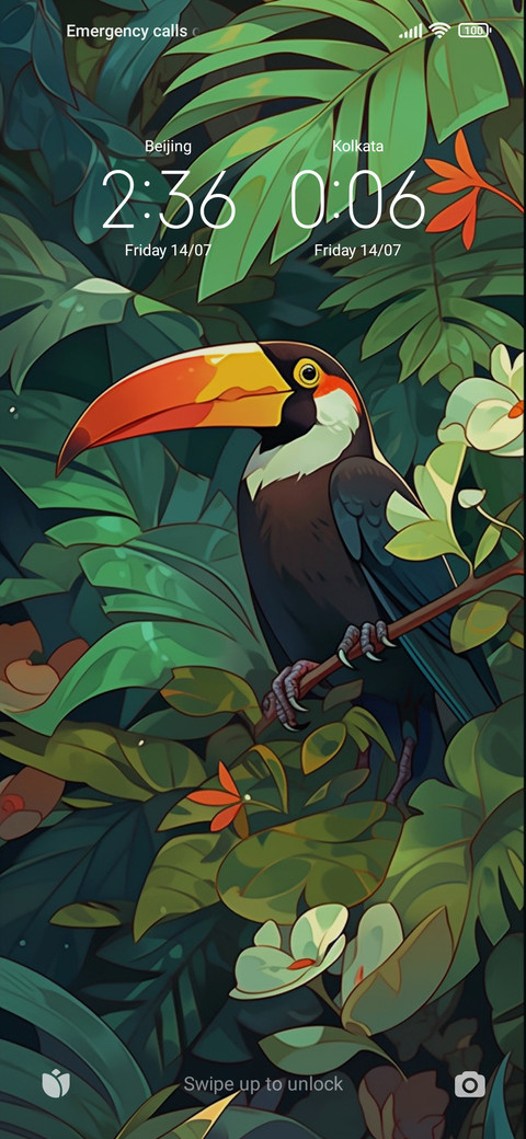 Forest toucan screenshot
