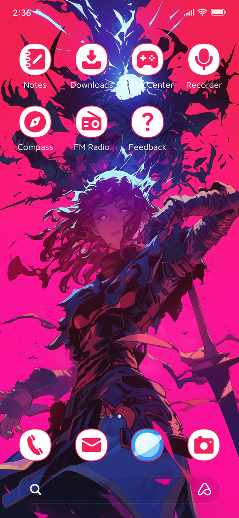 Comic book hero screenshot