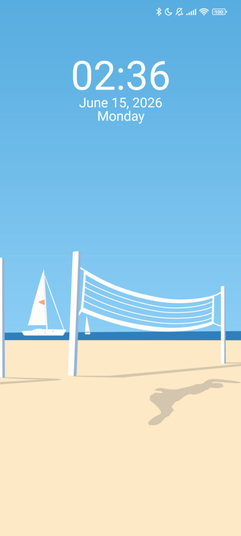 Beach volleyball screenshot