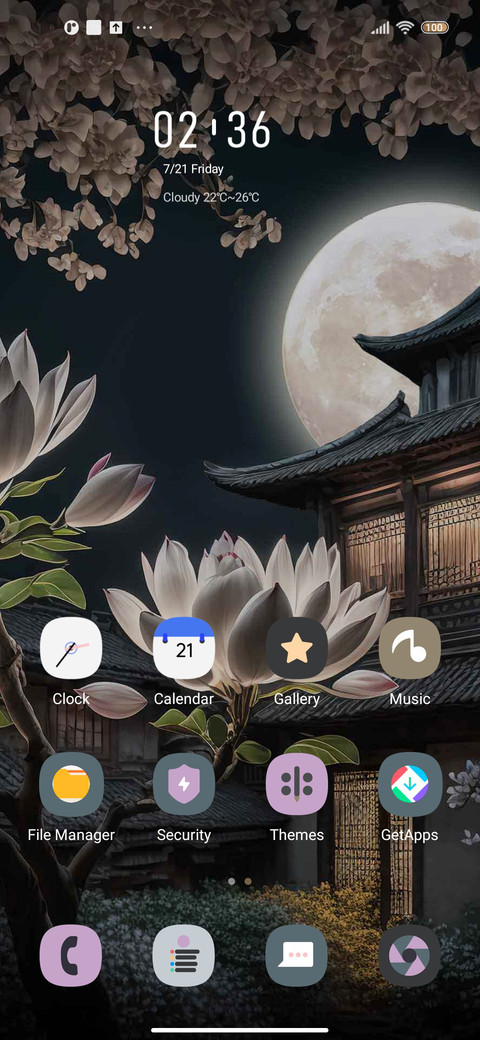 Water moon  screenshot