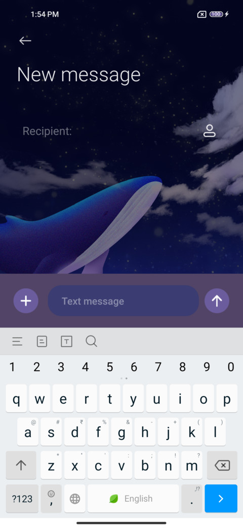 Whale sea screenshot