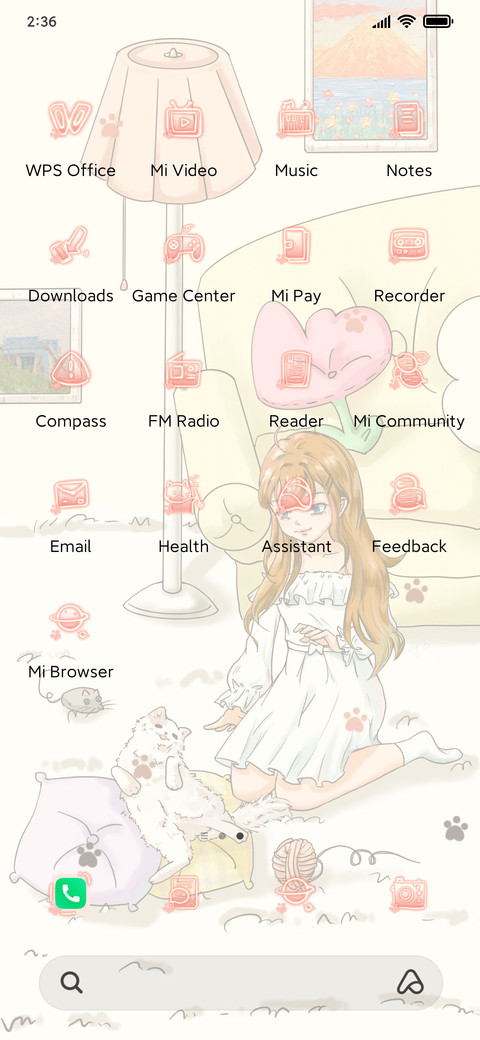 girl and cat screenshot