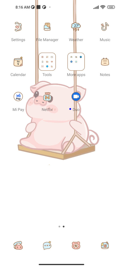 cute swing screenshot