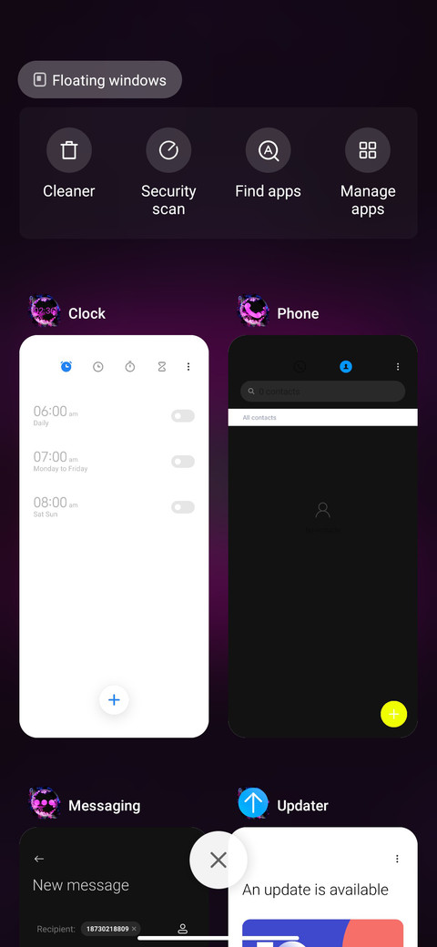 Neon Quote screenshot