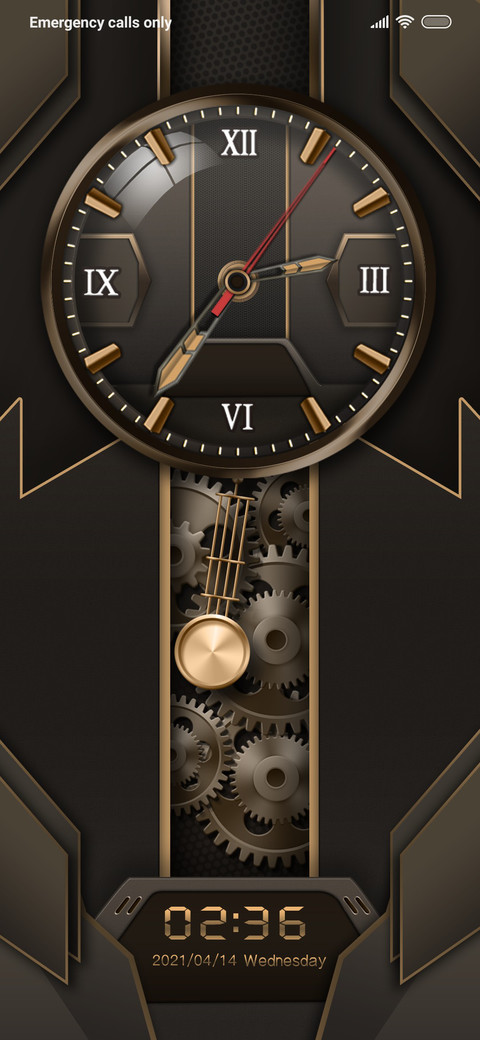 Metal pendulum screenshot