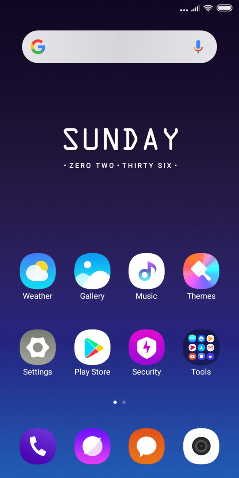 Starry Sky V10 screenshot