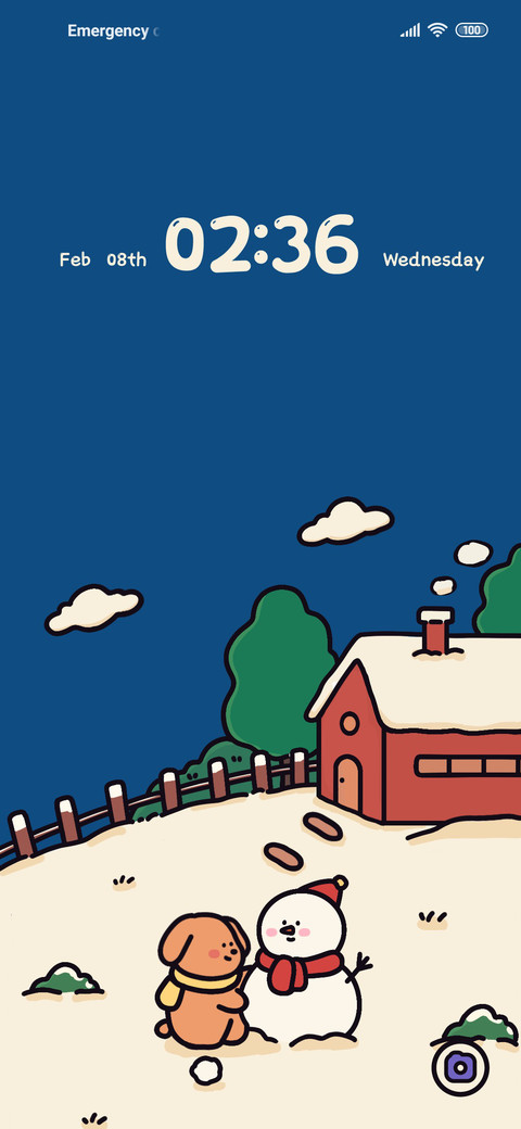 Graffiti snowman screenshot