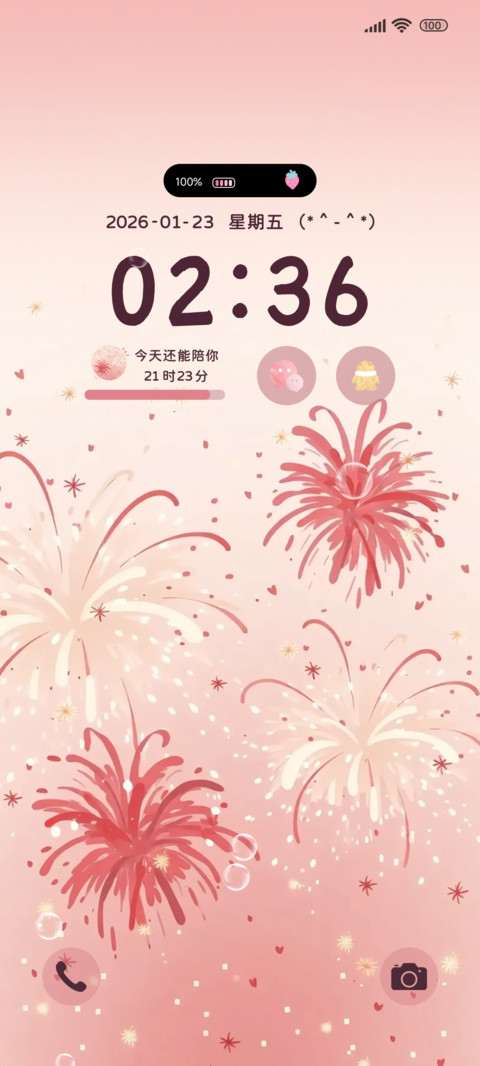 烟花浪漫属于新年 screenshot
