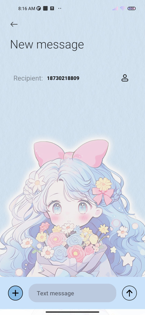 Blue girl screenshot