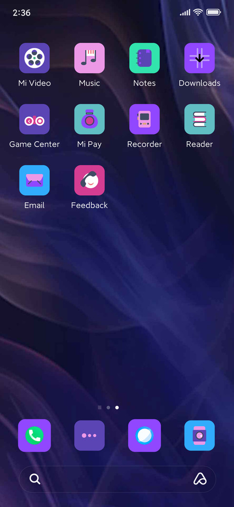Undulation line screenshot