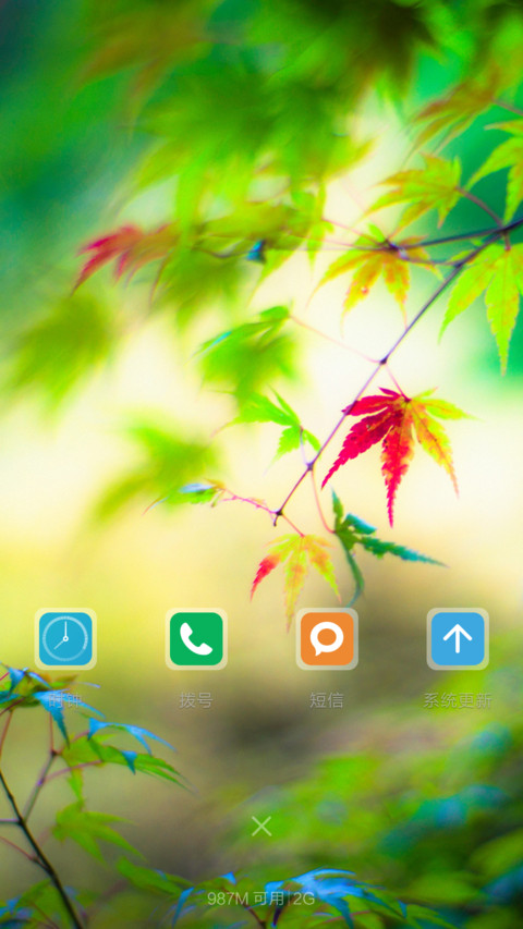 枫叶（好评送收费主题） screenshot