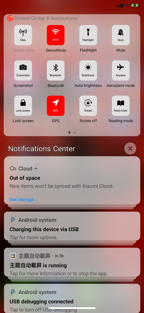 IOS LightXDark ModeV11 screenshot