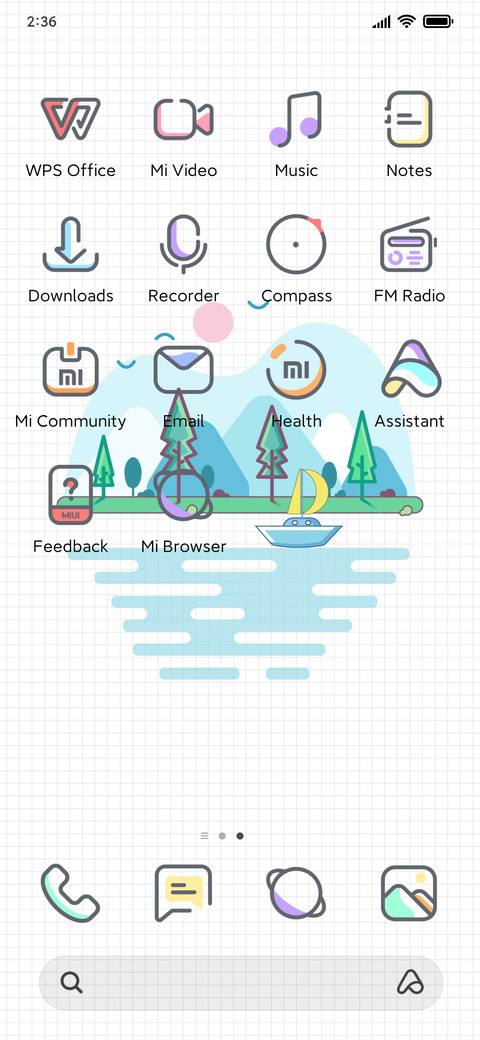 Pastel UI M13 screenshot