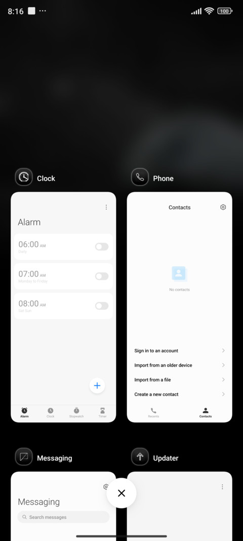 Black Amoled screenshot