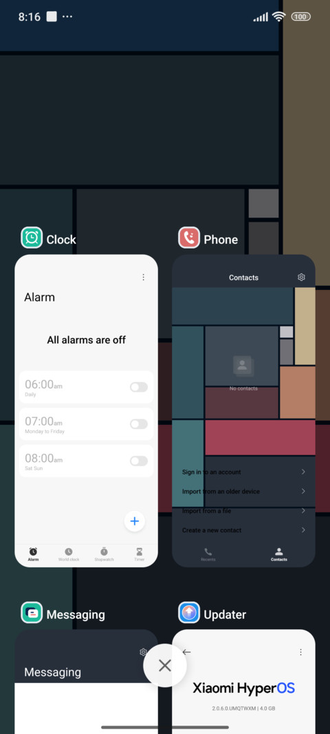 Multicolor Frame screenshot