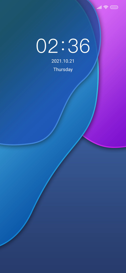Fog blue screenshot