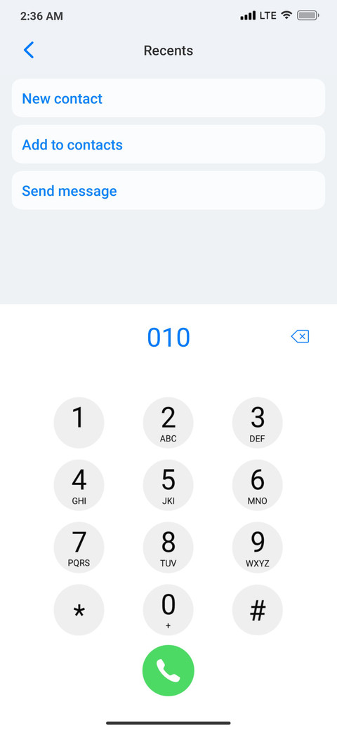 Android X screenshot
