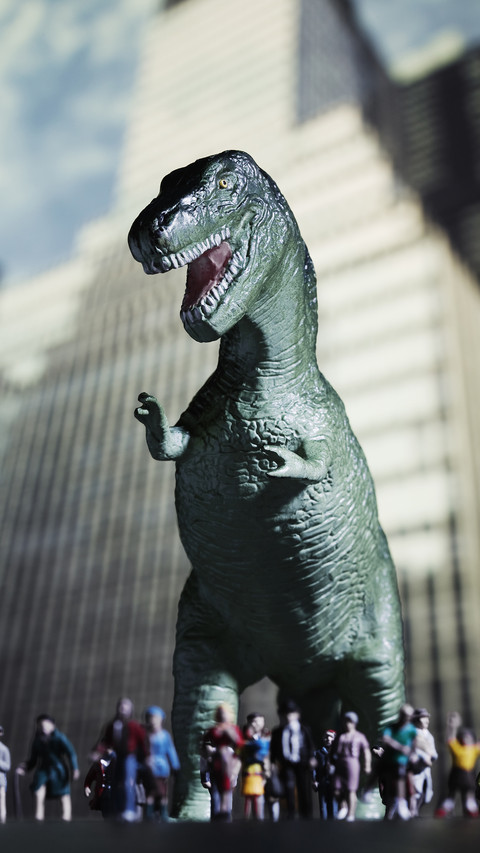 Tyrannosaurus rex actually looks like this screenshot