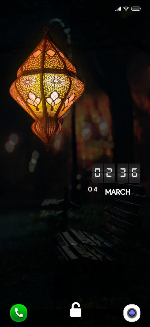 Glow lamp screenshot