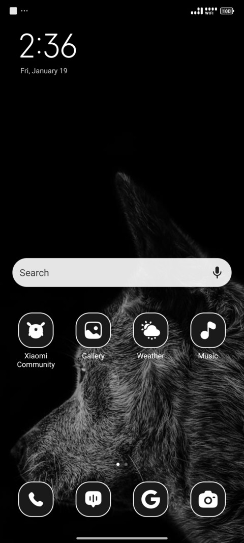 Wolf screenshot