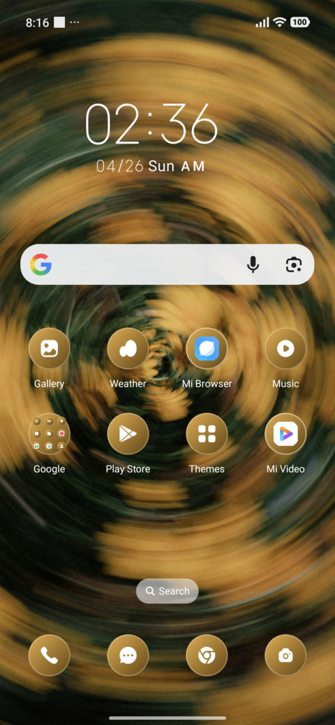 Circles Green screenshot