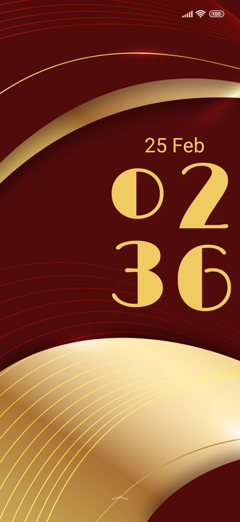 Luxury red screenshot