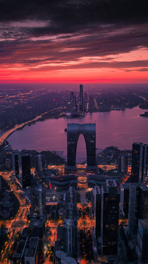 The morning light painting of Su City unfolds screenshot