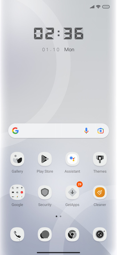 Light screenshot