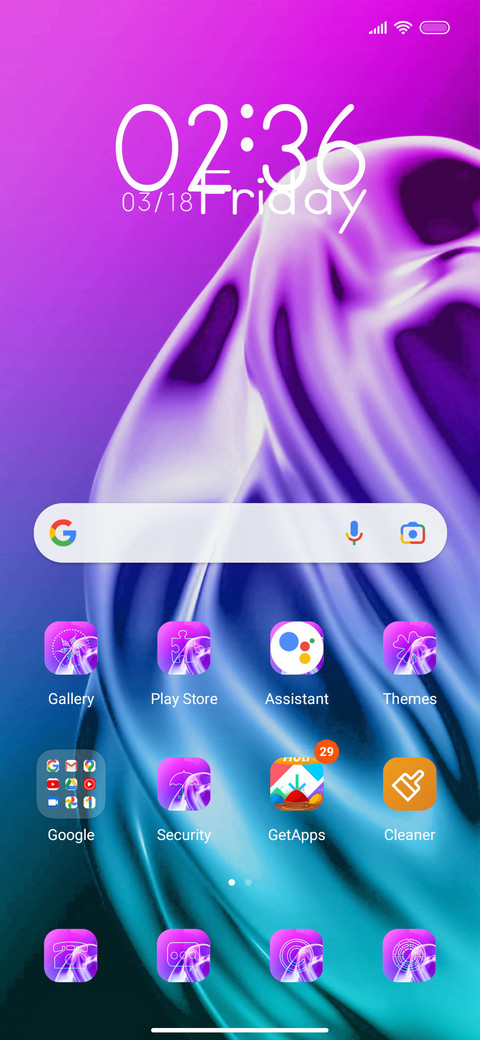 iOS Amoled screenshot