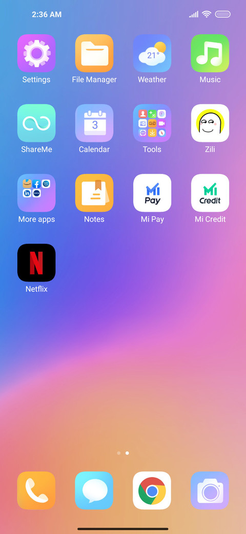 Colorful Gradient screenshot