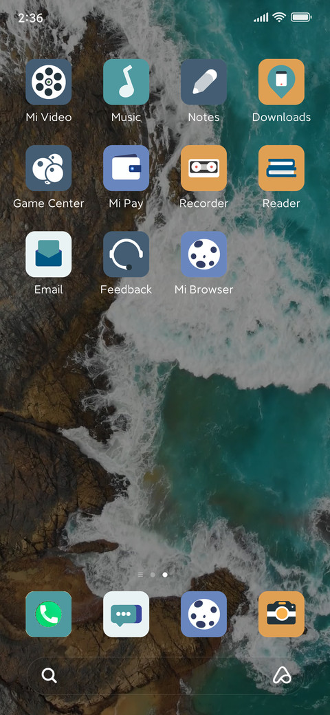 Cliff wave screenshot