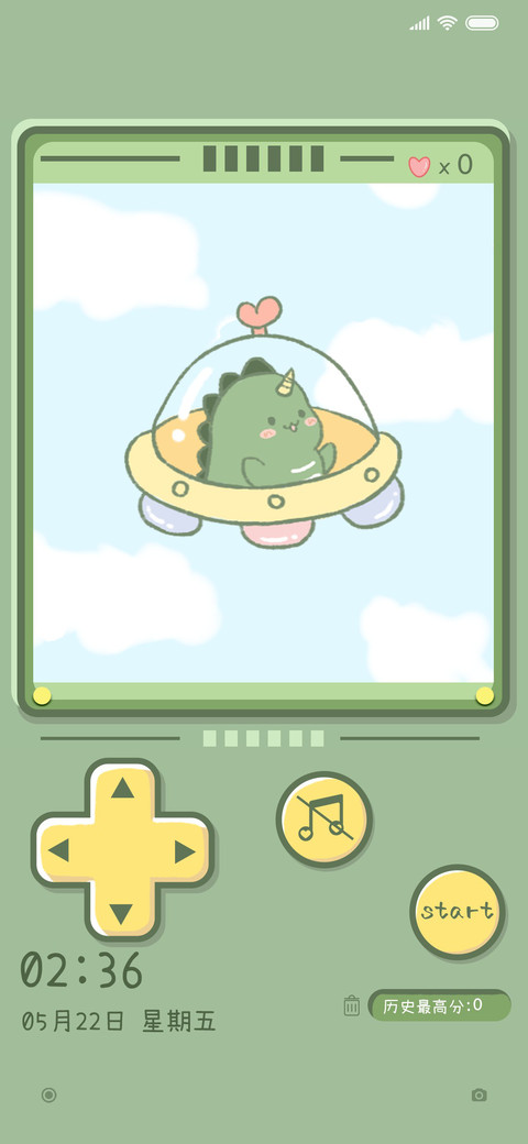 小恐龙闯关游戏机 screenshot